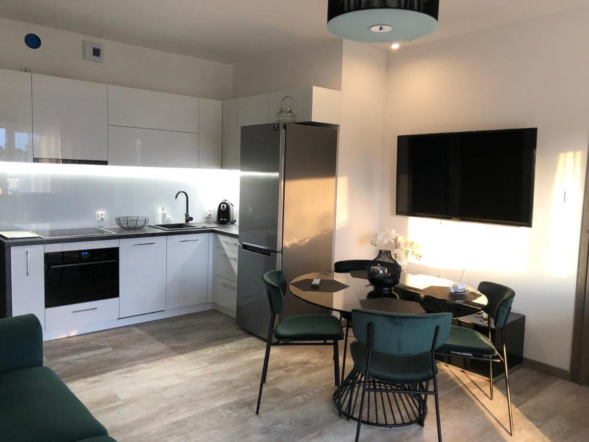Apartament Lux Green Basen Spa Piec Morz Сяноженти Екстер'єр фото